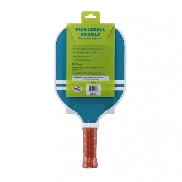 NWT Double Sided Pickleball Paddle - Mint
Gingham/Blue Stripe - Picture 5 of 8